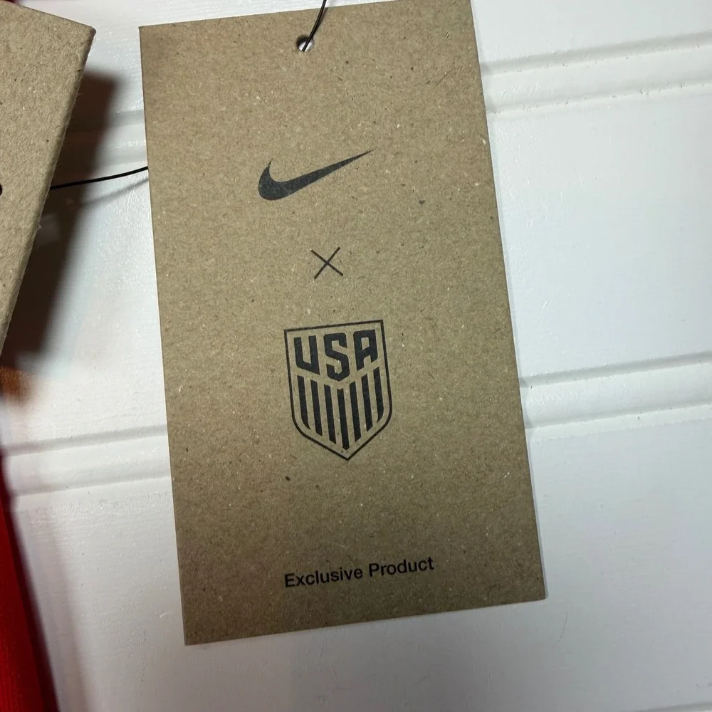 Nike USWNT US Soccer Training Jersey Red One‎ Nation One Team DH0830-600 XL NWT